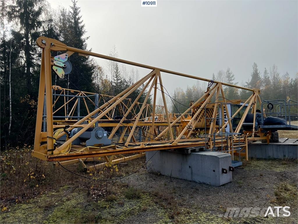 Potain MDT 128 Tower Crane Citas pacelšanas iekārtas