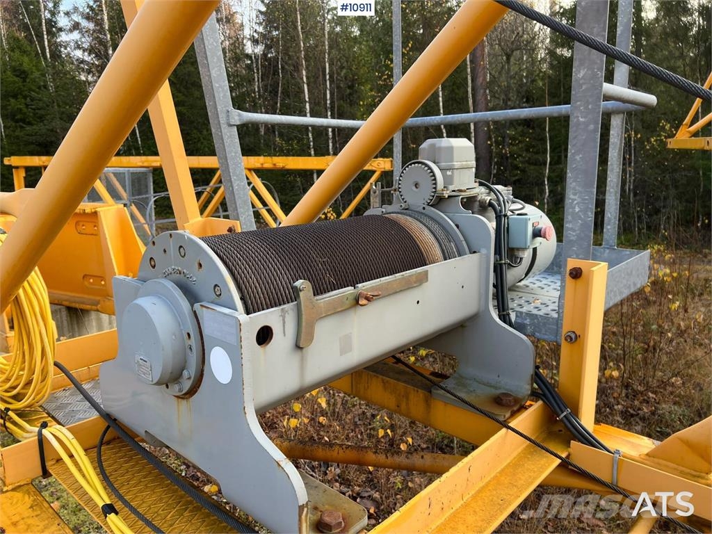 Potain MDT 128 Tower Crane Citas pacelšanas iekārtas