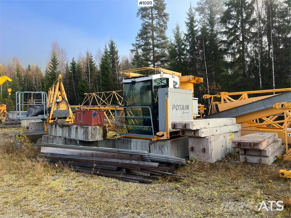 Potain MDT 128 Tower Crane Citas pacelšanas iekārtas