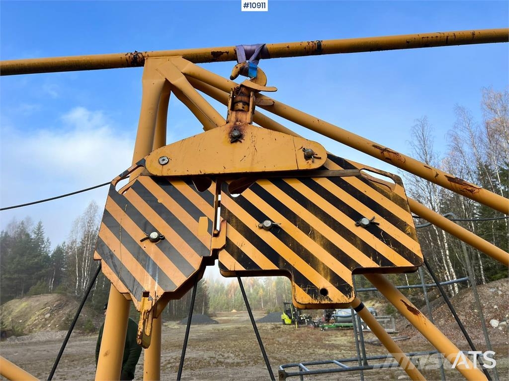 Potain MDT 128 Tower Crane Citas pacelšanas iekārtas