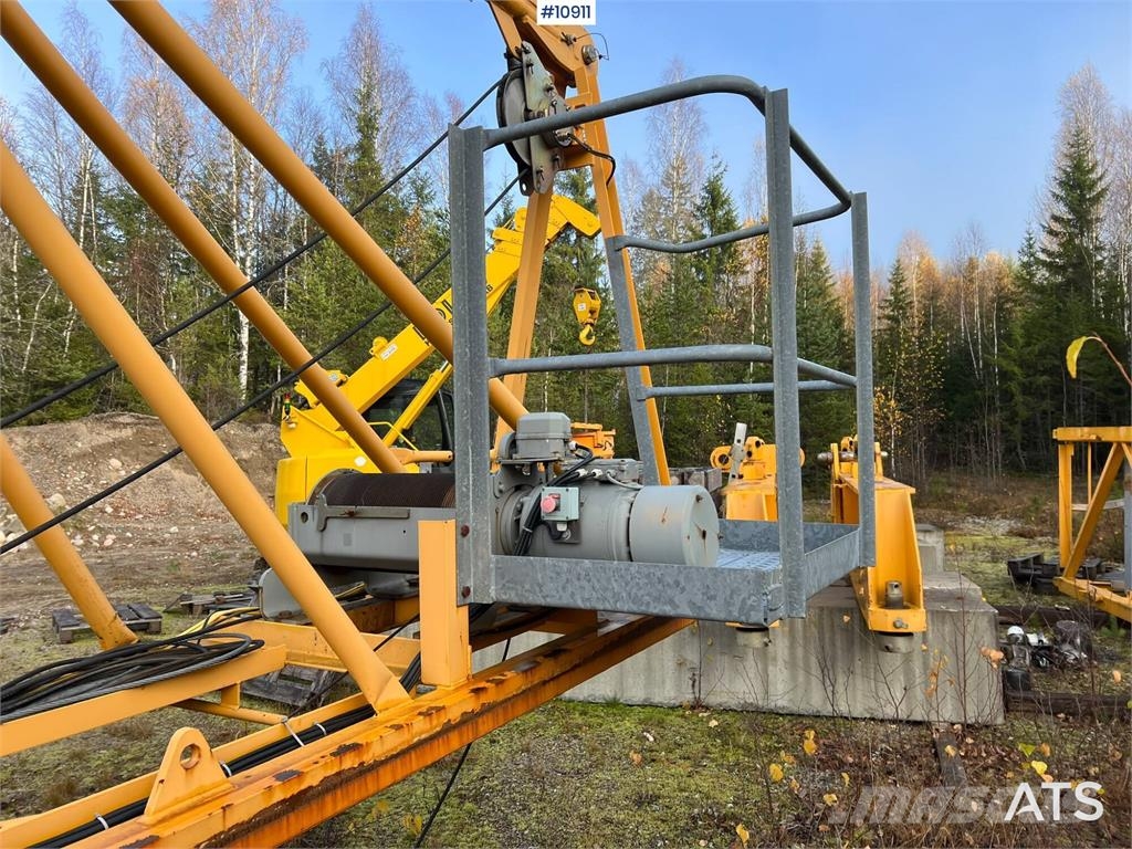 Potain MDT 128 Tower Crane Citas pacelšanas iekārtas