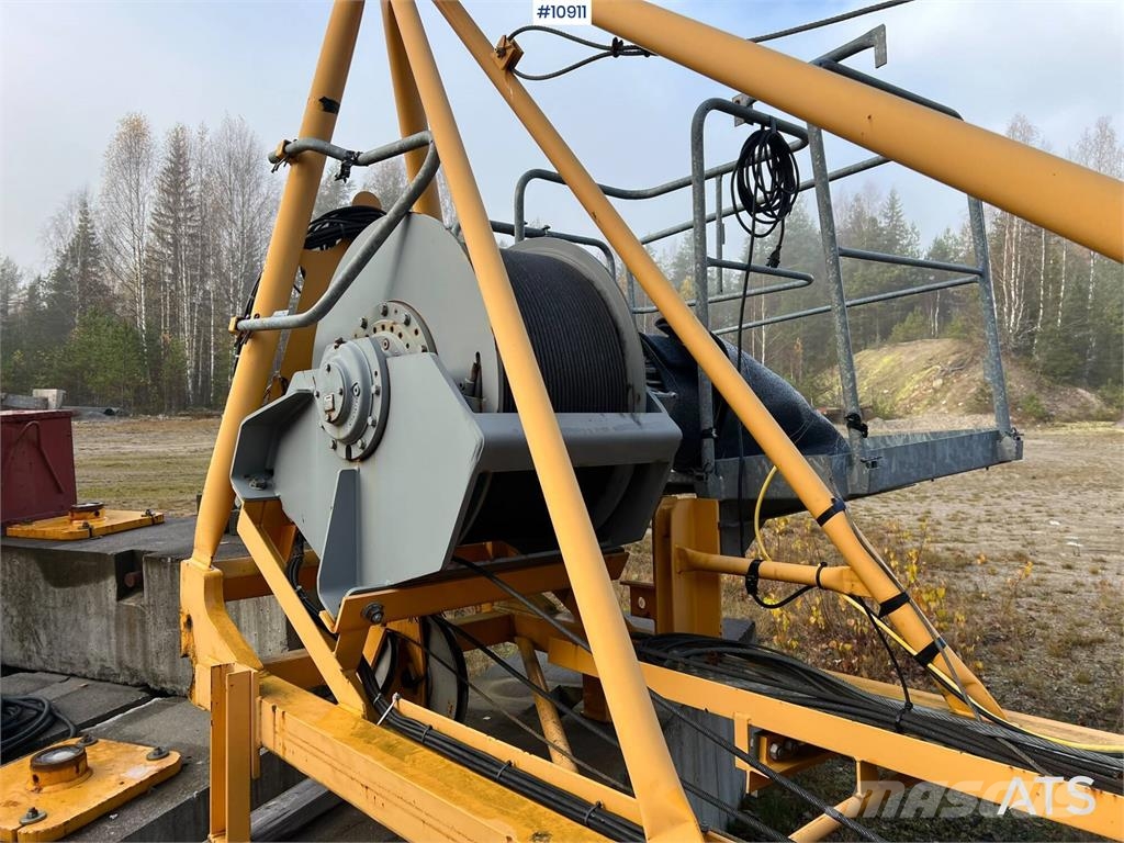 Potain MDT 128 Tower Crane Citas pacelšanas iekārtas