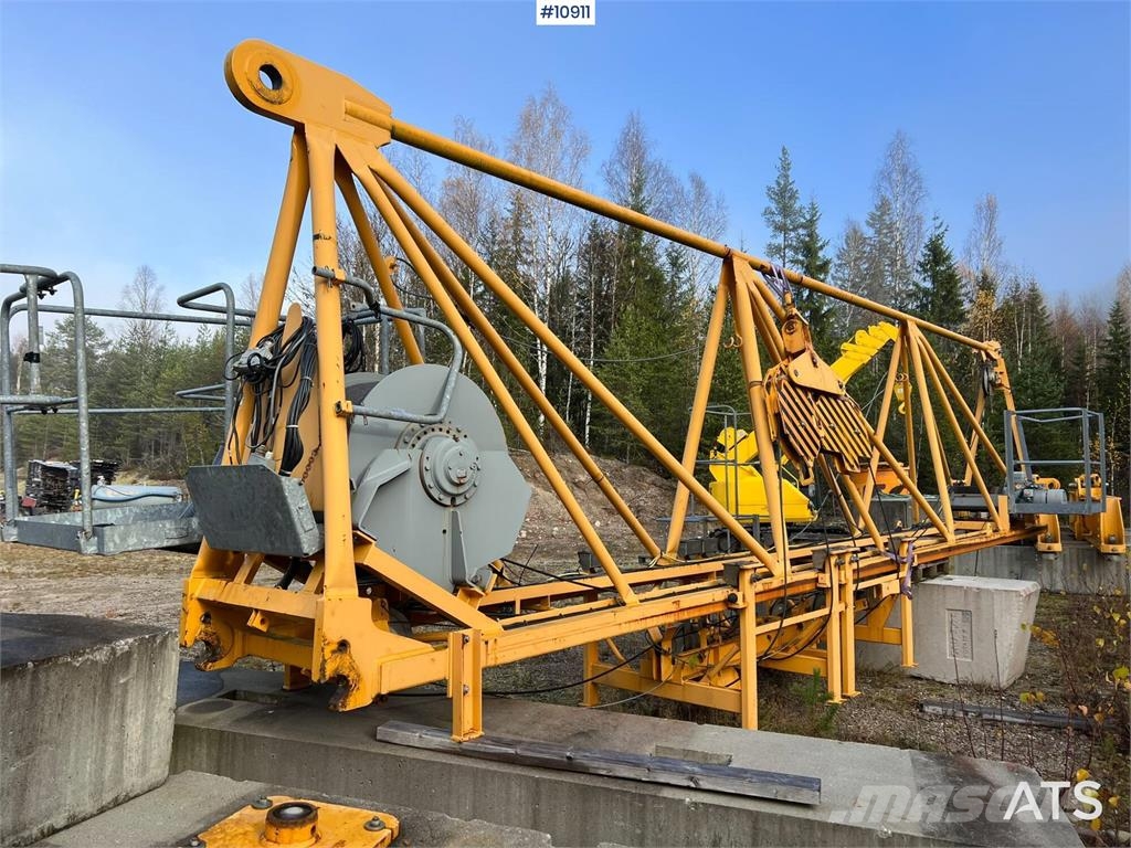 Potain MDT 128 Tower Crane Citas pacelšanas iekārtas