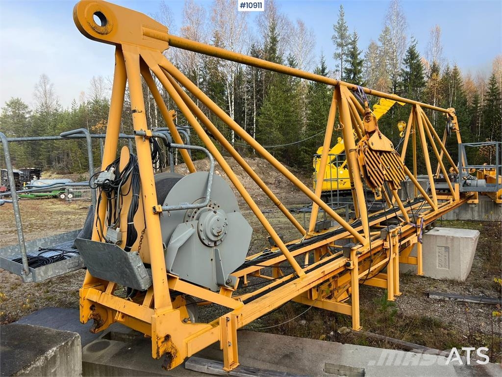 Potain MDT 128 Tower Crane Citas pacelšanas iekārtas