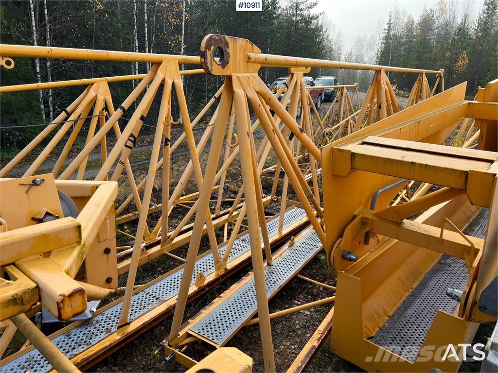 Potain MDT 128 Tower Crane Citas pacelšanas iekārtas