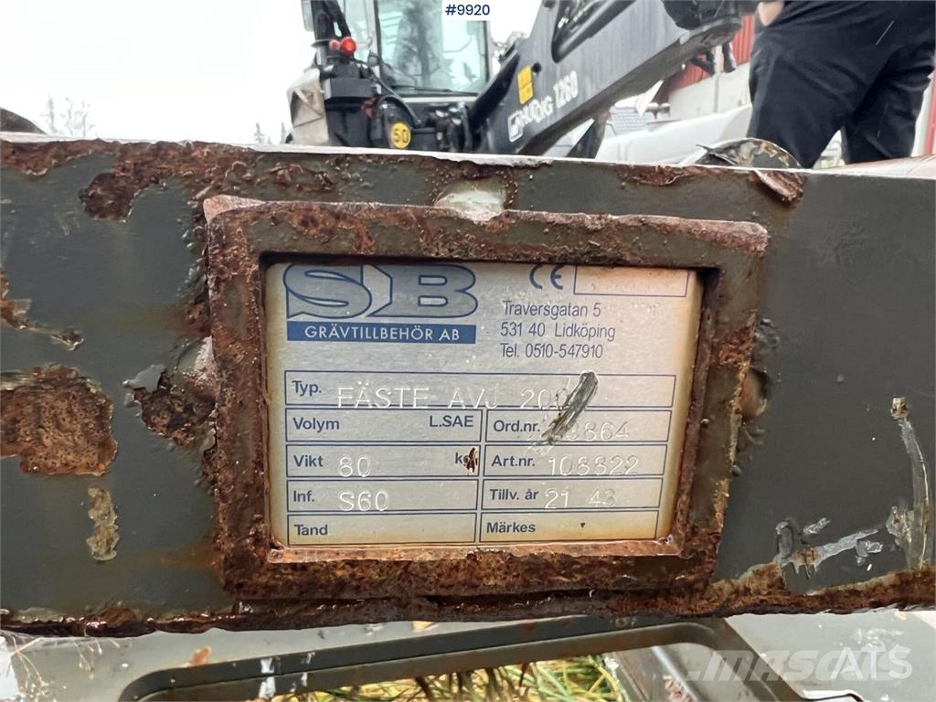 SB Leveling Beam 2500 with S60 Mount جرافات عكسية