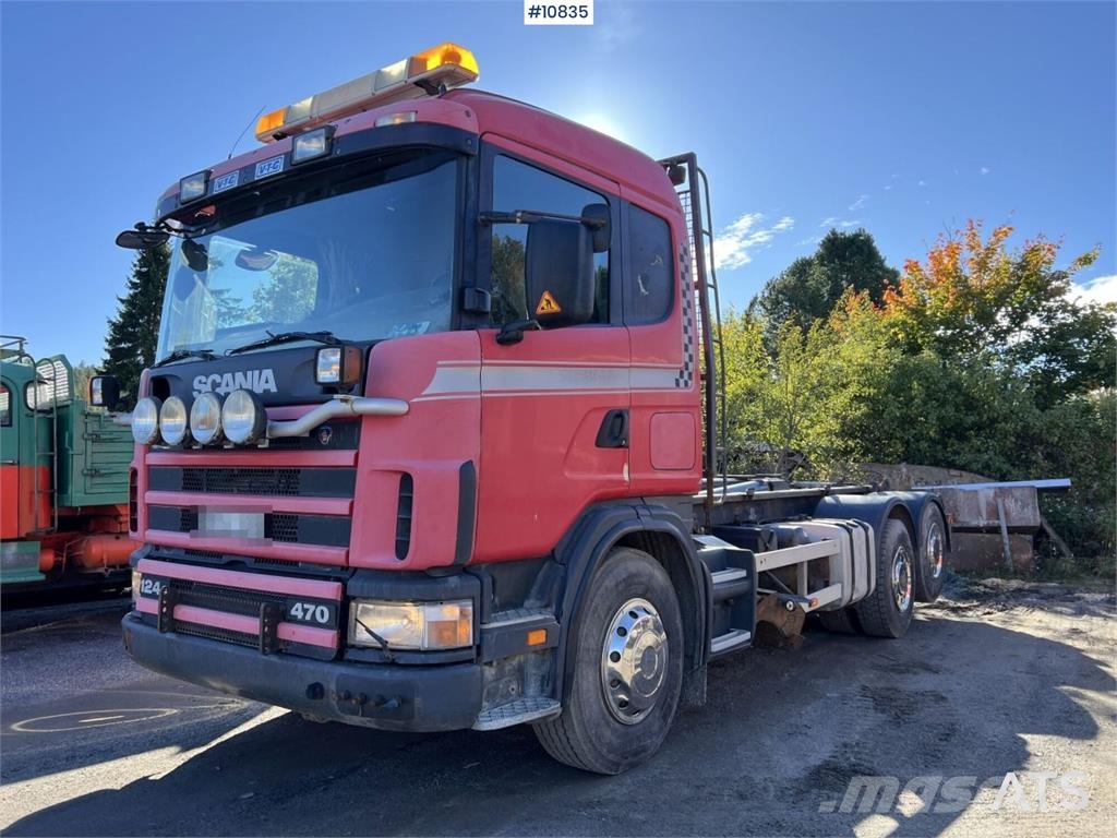 Scania 124GB6X2NZ470 Horgos rakodó teherautók