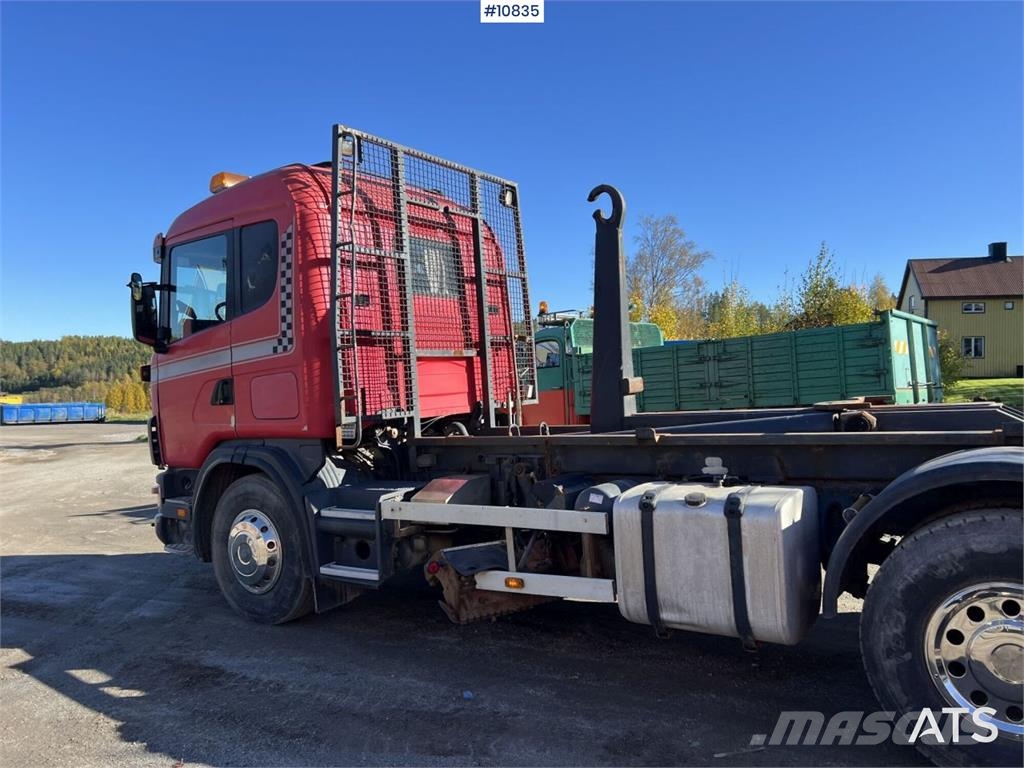 Scania 124GB6X2NZ470 Horgos rakodó teherautók
