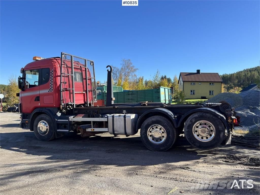 Scania 124GB6X2NZ470 Horgos rakodó teherautók