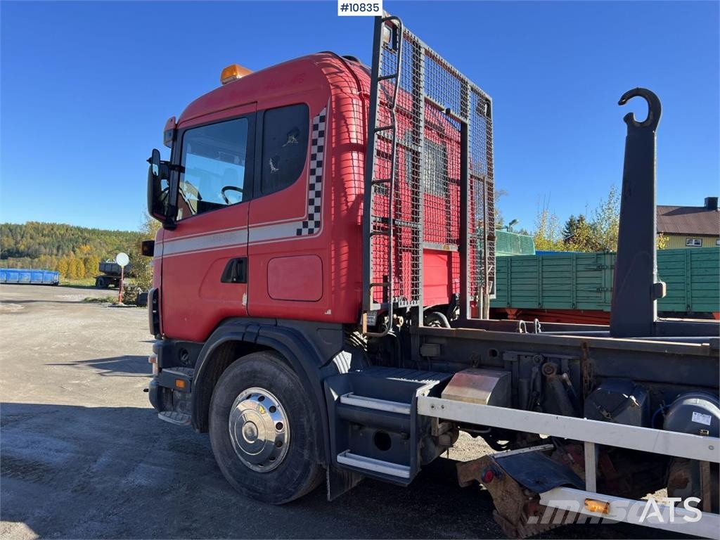 Scania 124GB6X2NZ470 Horgos rakodó teherautók