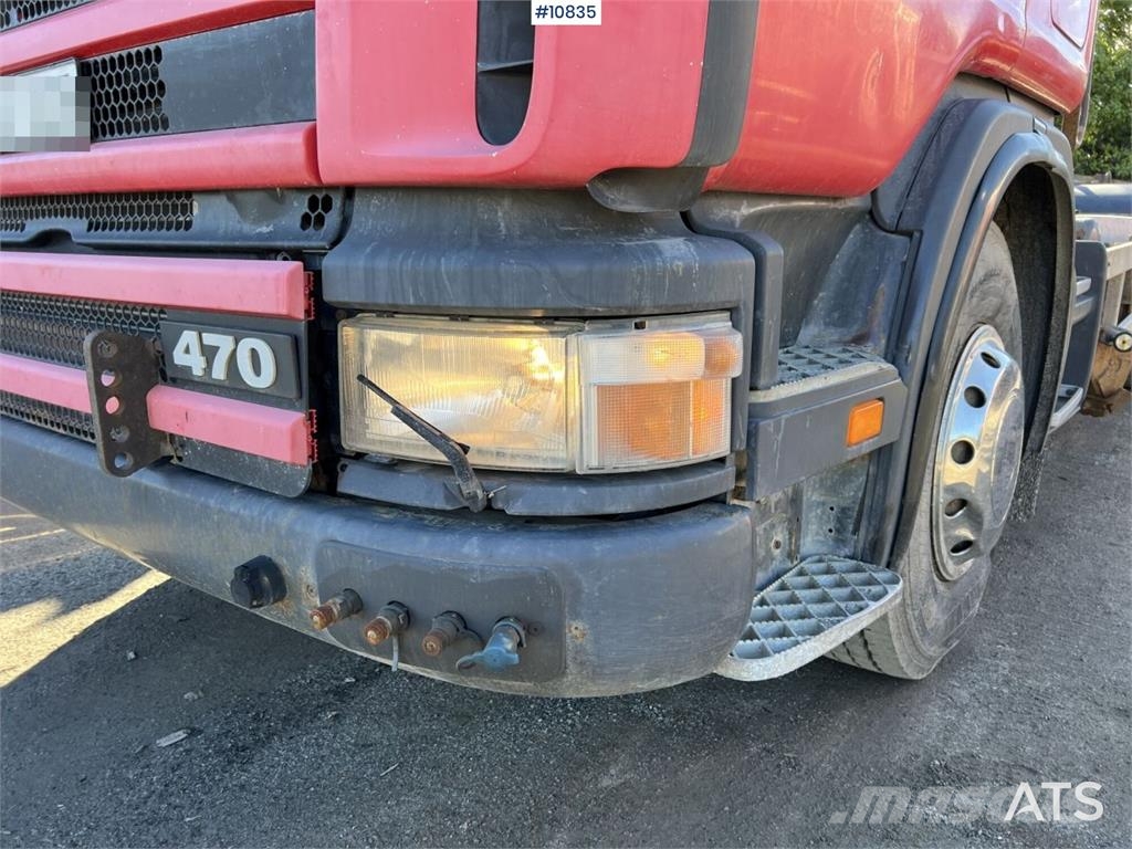 Scania 124GB6X2NZ470 Horgos rakodó teherautók
