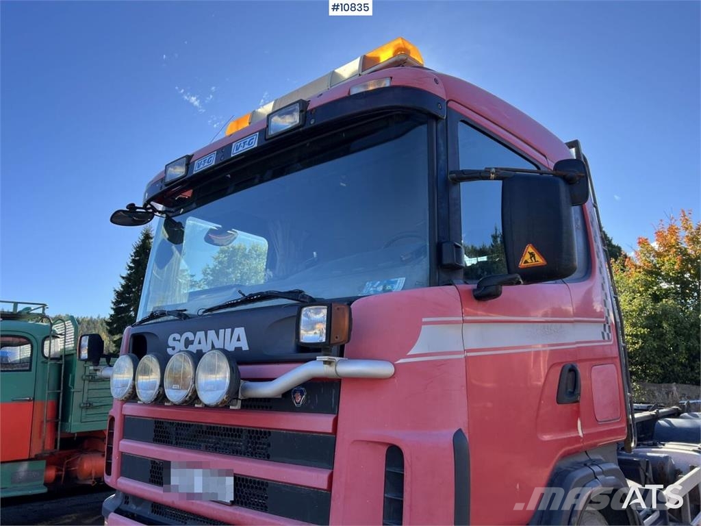 Scania 124GB6X2NZ470 Horgos rakodó teherautók