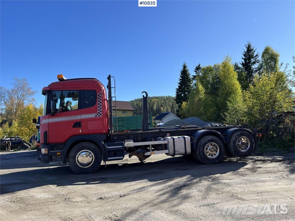 Scania 124GB6X2NZ470 Horgos rakodó teherautók
