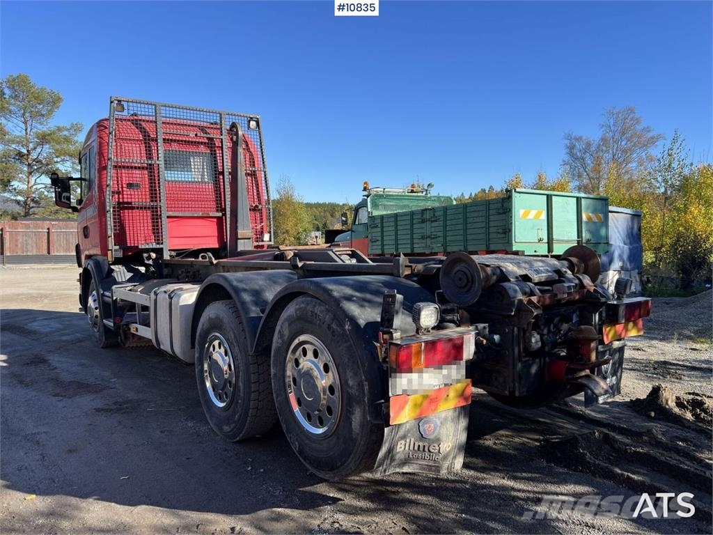 Scania 124GB6X2NZ470 Horgos rakodó teherautók
