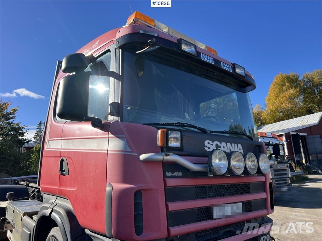 Scania 124GB6X2NZ470 Horgos rakodó teherautók