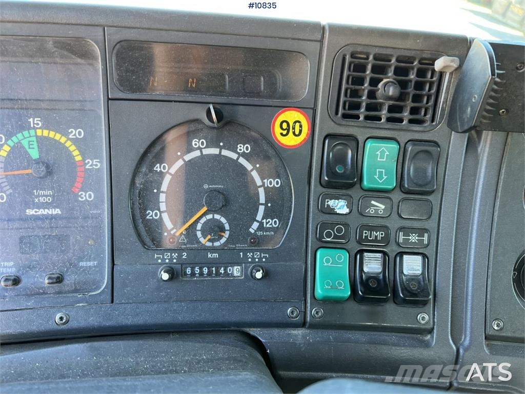 Scania 124GB6X2NZ470 Horgos rakodó teherautók