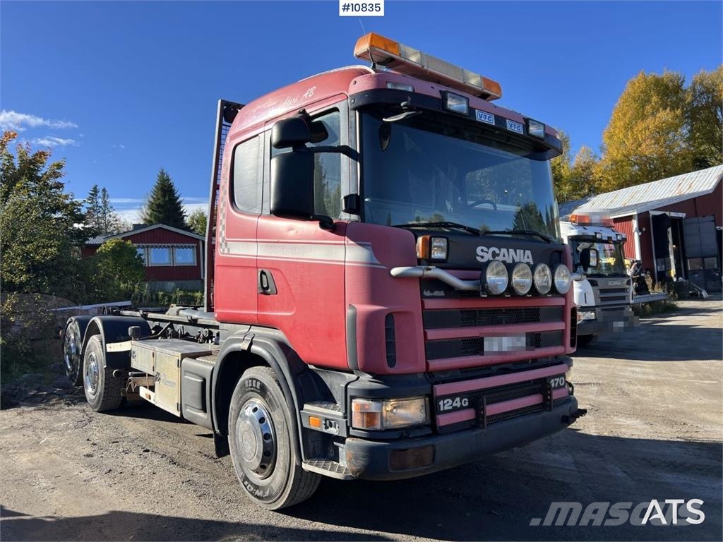 Scania 124GB6X2NZ470 Horgos rakodó teherautók
