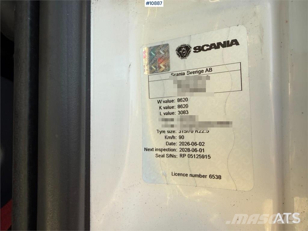 Scania G450 6X2 Refrigerated Truck 冷藏车