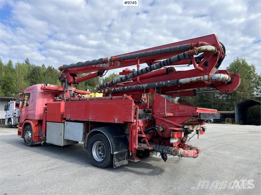 Scania P230 with Concrete pump Betonpomptrucks
