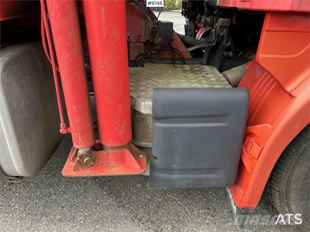 Scania P230 with Concrete pump Betonpomptrucks