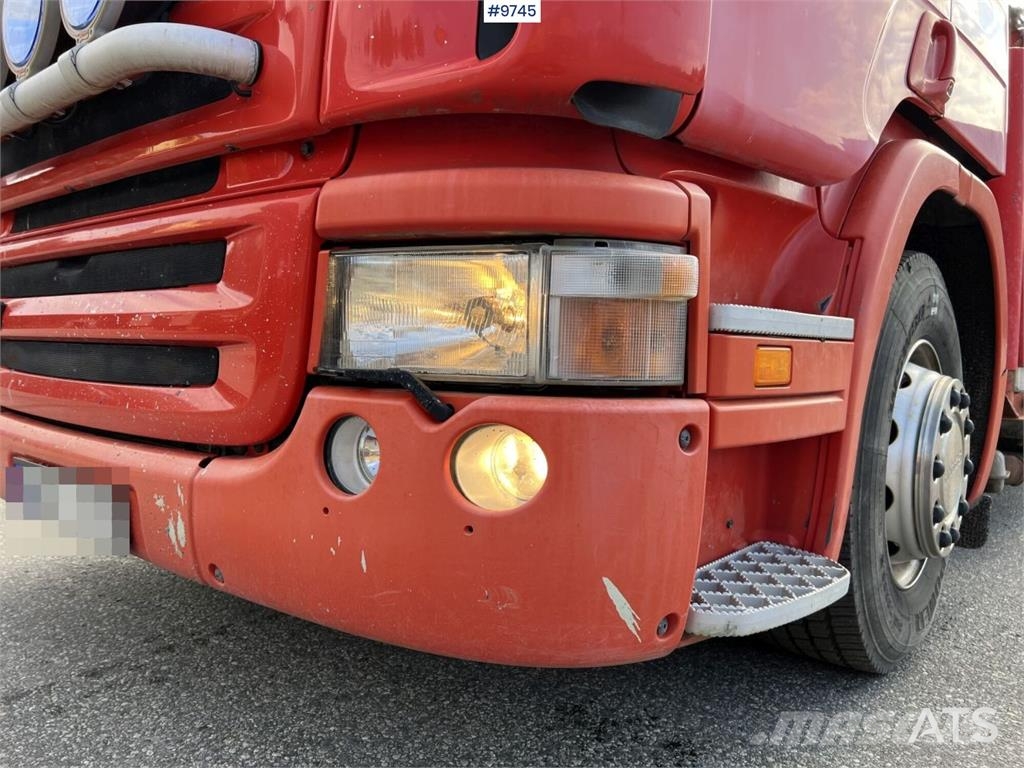 Scania P230 with Concrete pump Betonpomptrucks