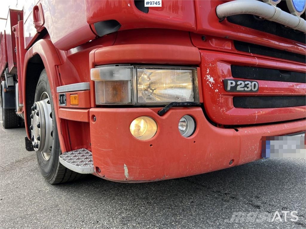 Scania P230 with Concrete pump Betonpomptrucks