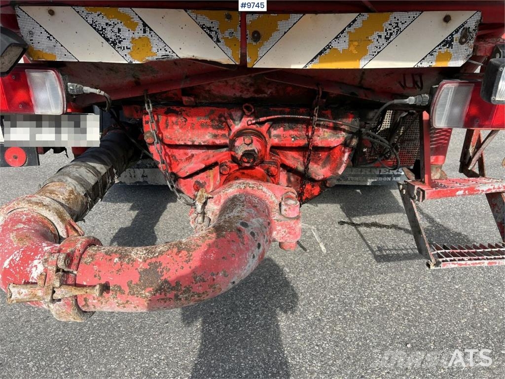 Scania P230 with Concrete pump Betonpomptrucks