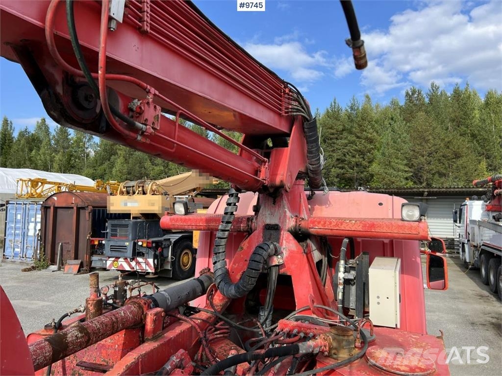Scania P230 with Concrete pump Betonpomptrucks