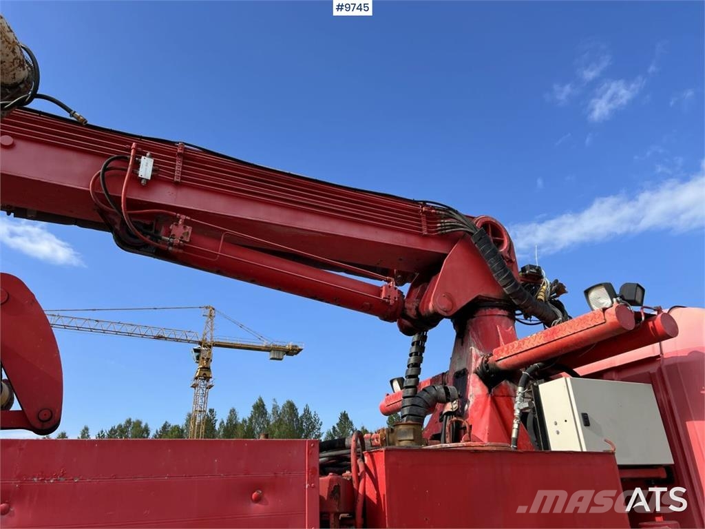 Scania P230 with Concrete pump Betonpomptrucks