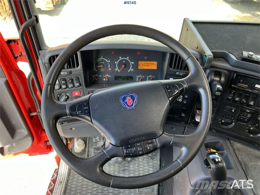 Scania P230 with Concrete pump Betonpomptrucks