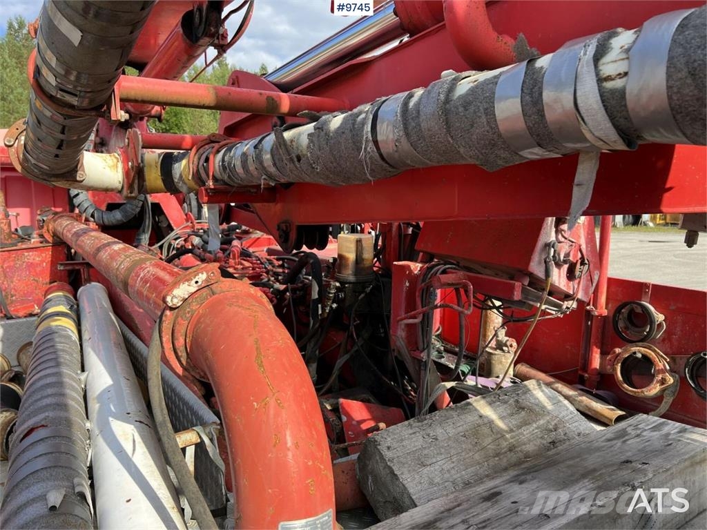 Scania P230 with Concrete pump Betonpomptrucks