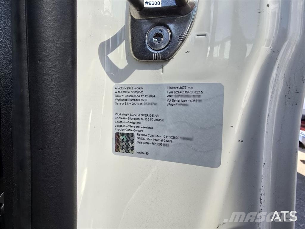 Scania P250 Liftable and lowerable body Φορτηγά Κόφα