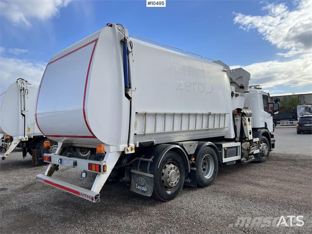 Scania P320 Garbage Truck with Side Loader Camiones de basura