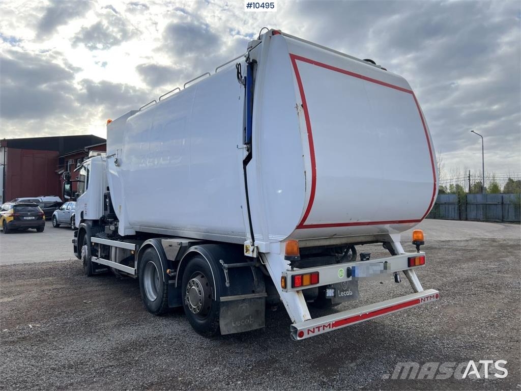 Scania P320 Garbage Truck with Side Loader Camiones de basura