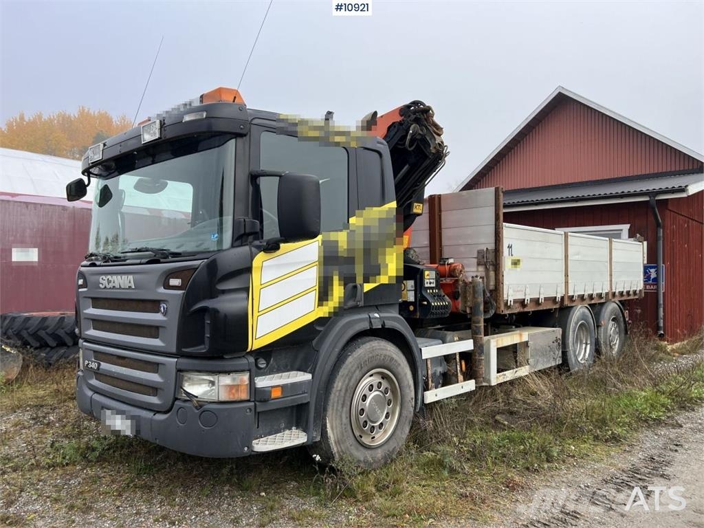 Scania P340LB6X2*4HNA Kraanaga veokid