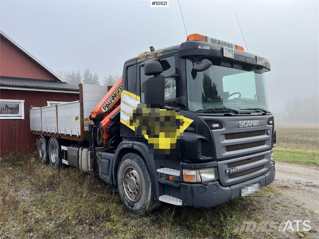 Scania P340LB6X2*4HNA Kraanaga veokid