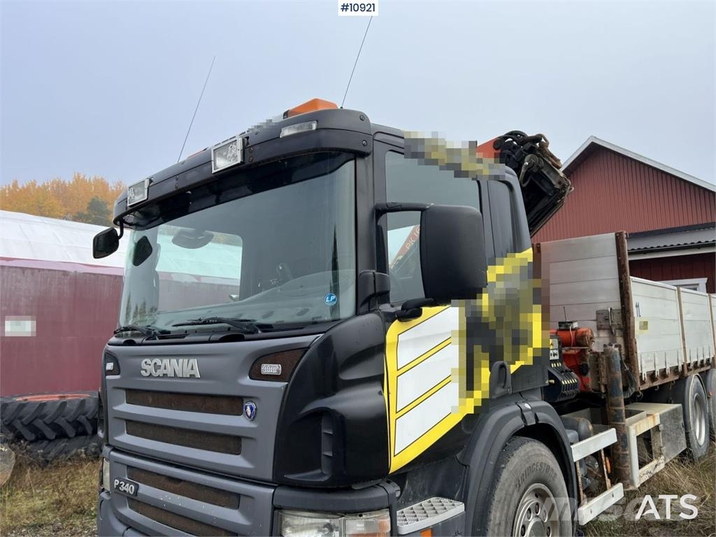 Scania P340LB6X2*4HNA Kraanaga veokid