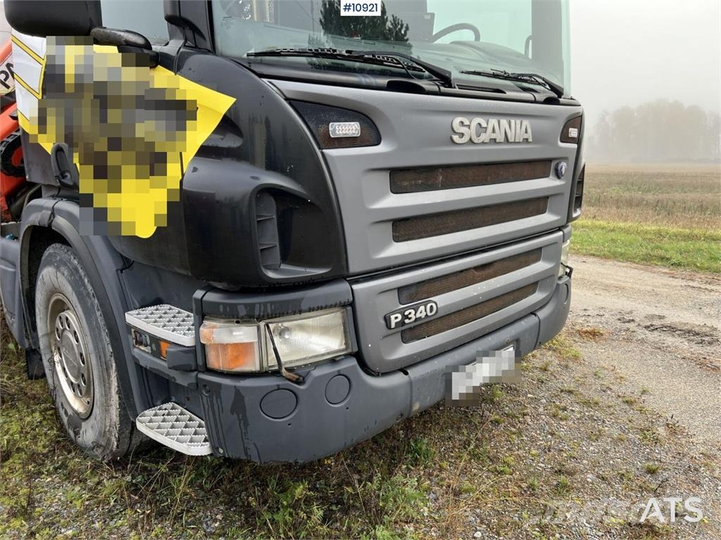 Scania P340LB6X2*4HNA Kraanaga veokid
