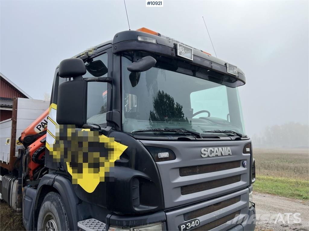 Scania P340LB6X2*4HNA Kraanaga veokid