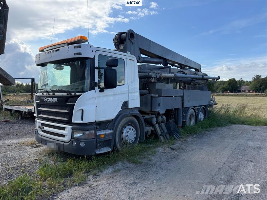 Scania P380 6x2 Concrete Pump مضخات خرسانة