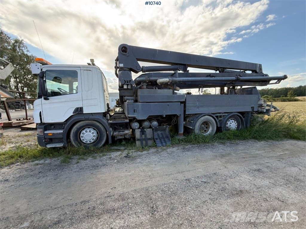 Scania P380 6x2 Concrete Pump مضخات خرسانة