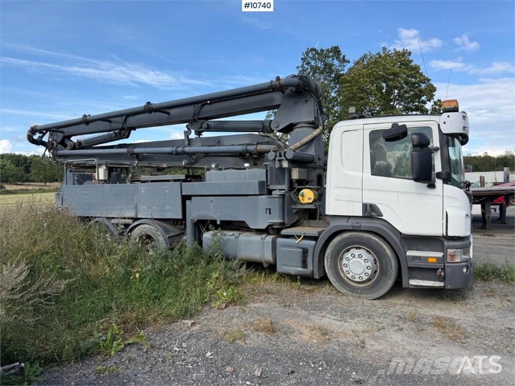 Scania P380 6x2 Concrete Pump مضخات خرسانة