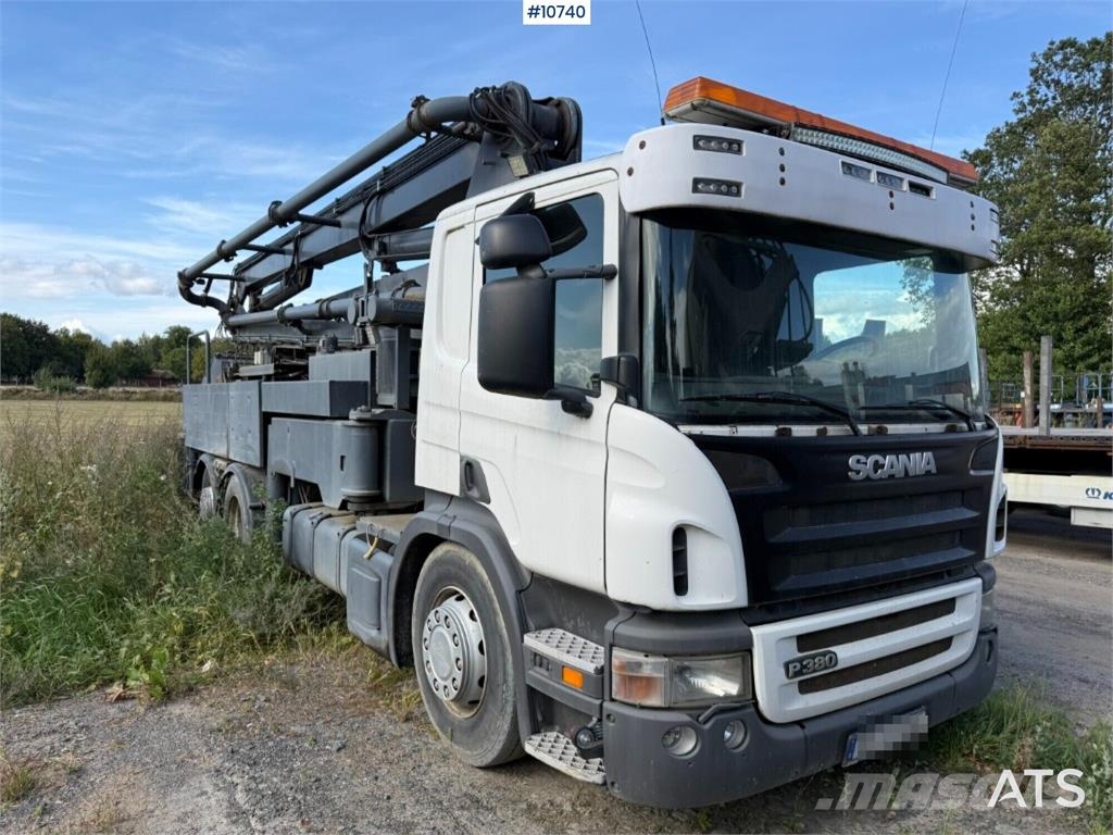 Scania P380 6x2 Concrete Pump مضخات خرسانة