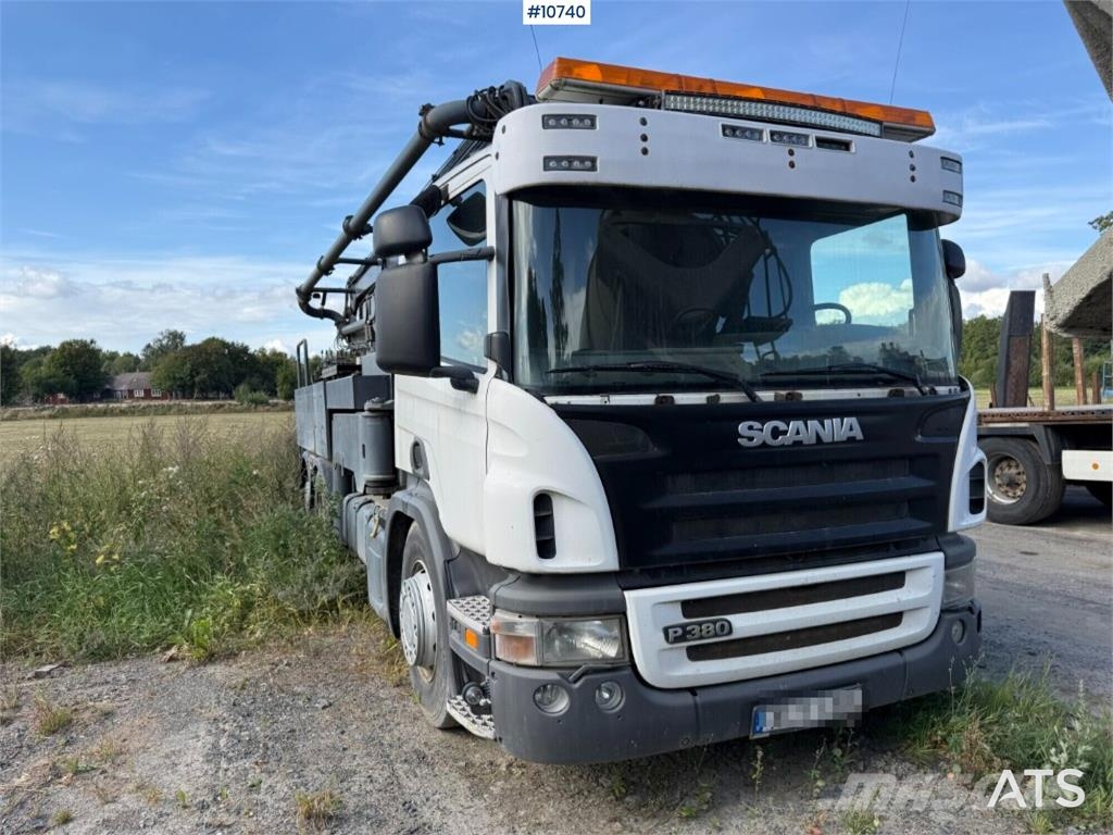 Scania P380 6x2 Concrete Pump مضخات خرسانة