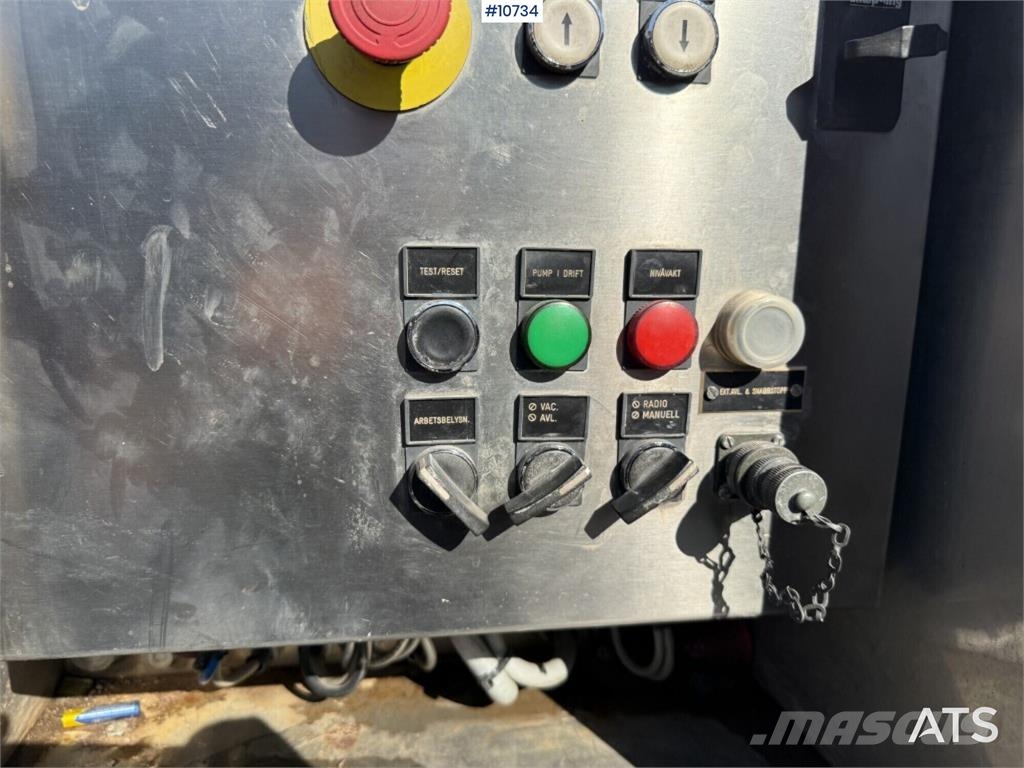 Scania R114 380 6x2 Dry-Suction/Vacuum Loader Combi / vacuum trucks