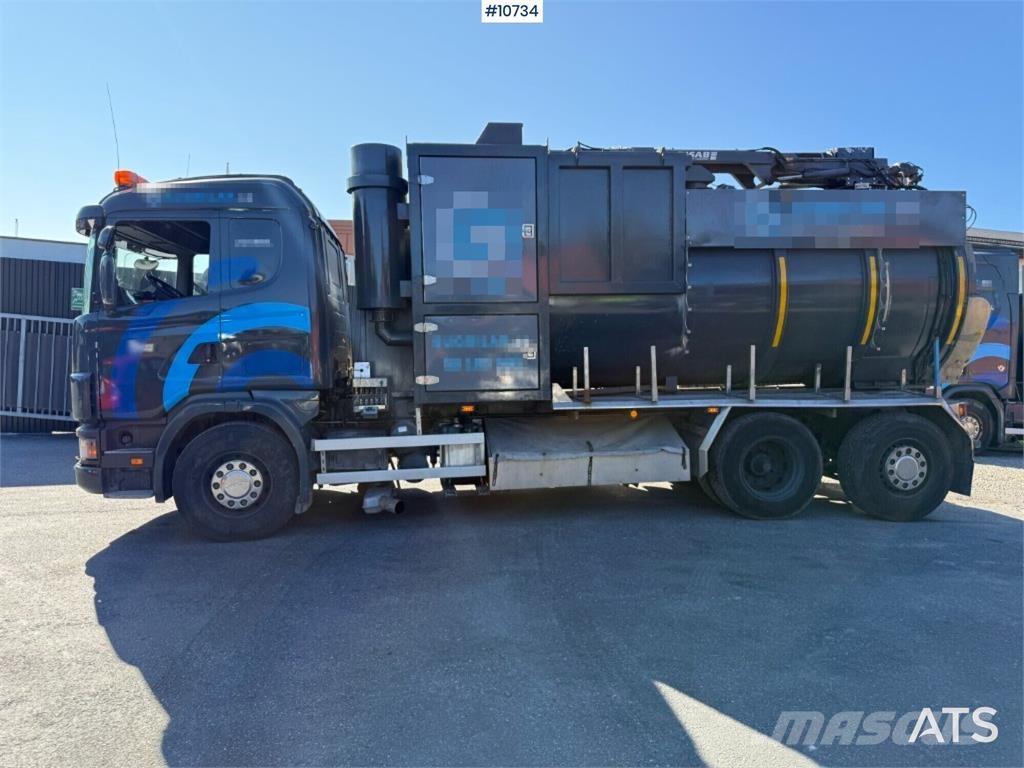 Scania R114 380 6x2 Dry-Suction/Vacuum Loader Combi / vacuum trucks