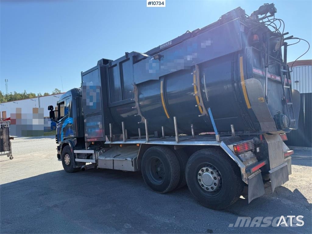 Scania R114 380 6x2 Dry-Suction/Vacuum Loader Combi / vacuum trucks