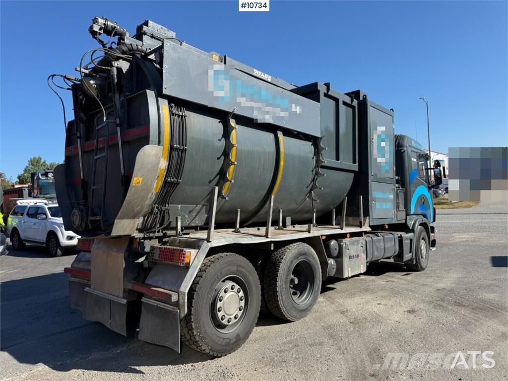 Scania R114 380 6x2 Dry-Suction/Vacuum Loader Combi / vacuum trucks
