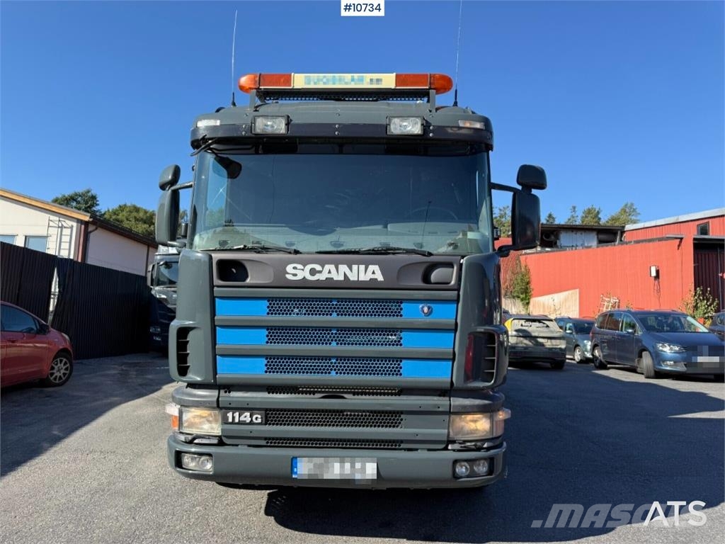 Scania R114 380 6x2 Dry-Suction/Vacuum Loader Combi / vacuum trucks