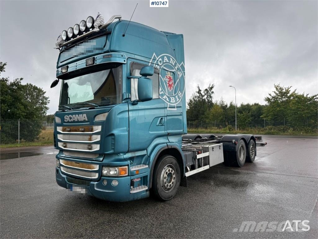 Scania R480 6x2 Chassis Шасі з кабіною